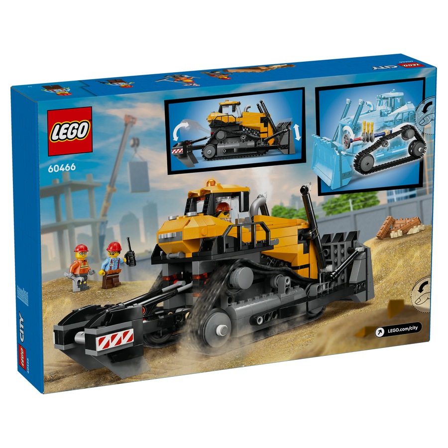 LEGO City Yellow Bulldozer 60466