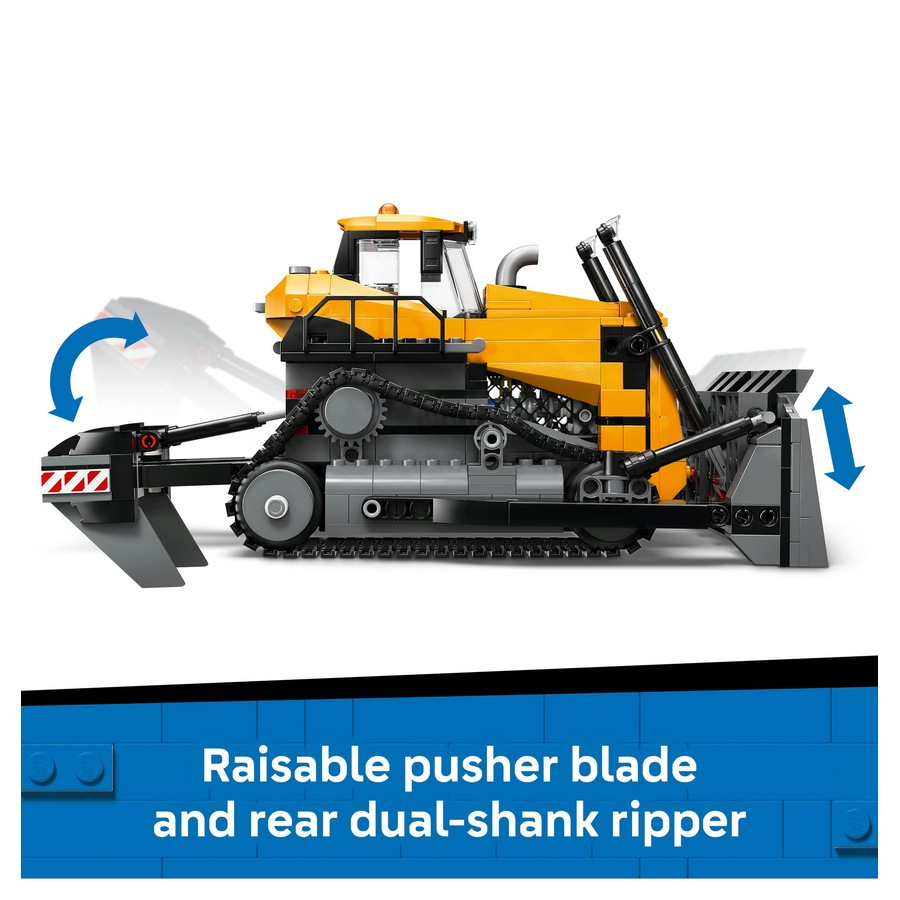 LEGO City Yellow Bulldozer 60466