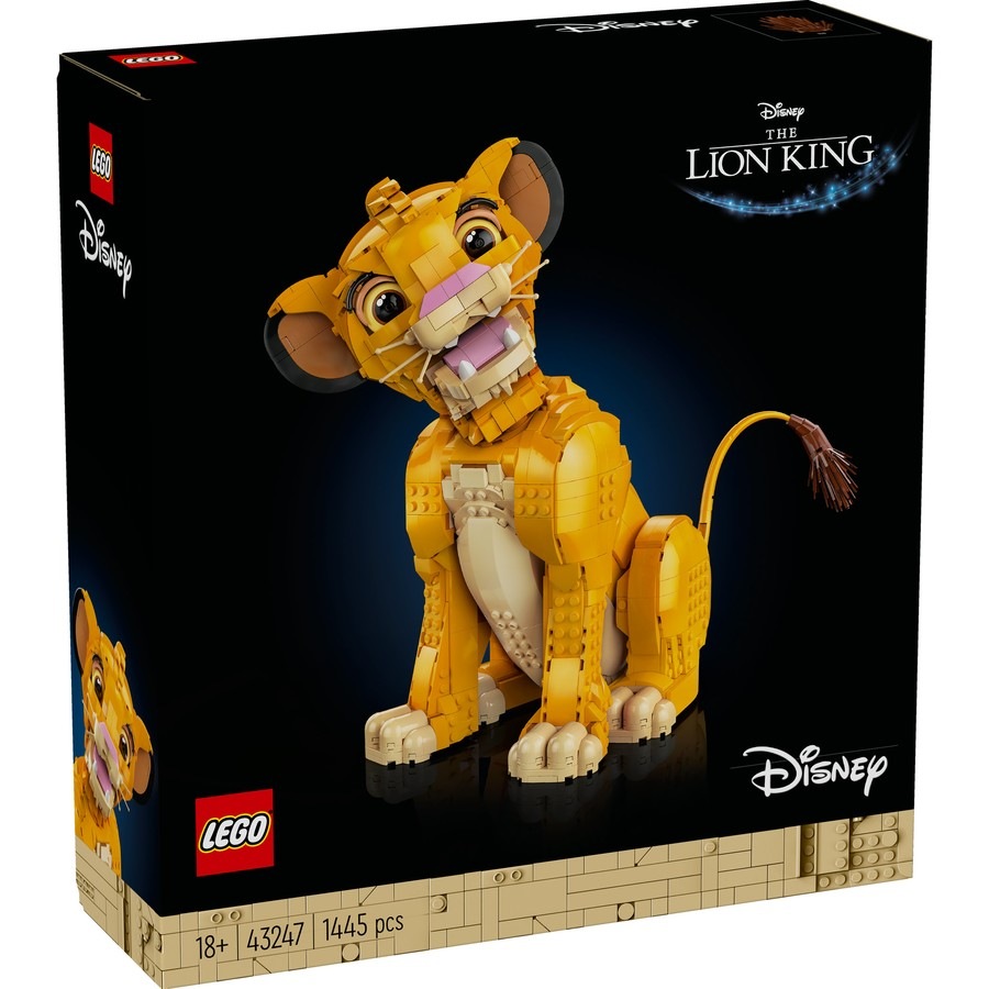 LEGO - Disney Young Simba the Lion King Building Set 43247