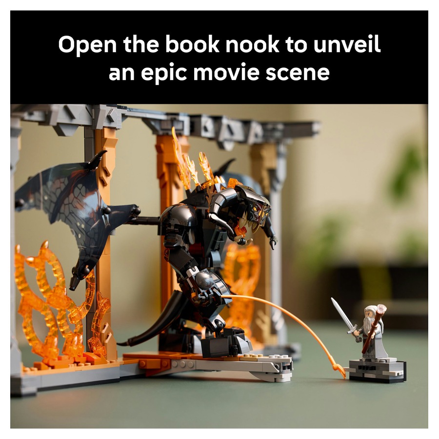 LEGO Icons The Lord of the Rings: Balrog Book Nook 10367