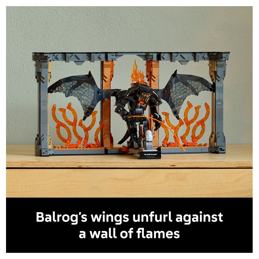 LEGO Icons The Lord of the Rings: Balrog Book Nook 10367