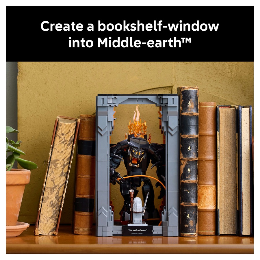 LEGO Icons The Lord of the Rings: Balrog Book Nook 10367