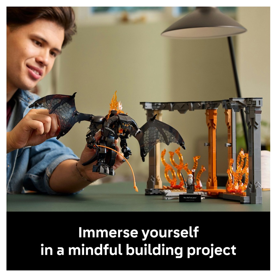 LEGO Icons The Lord of the Rings: Balrog Book Nook 10367