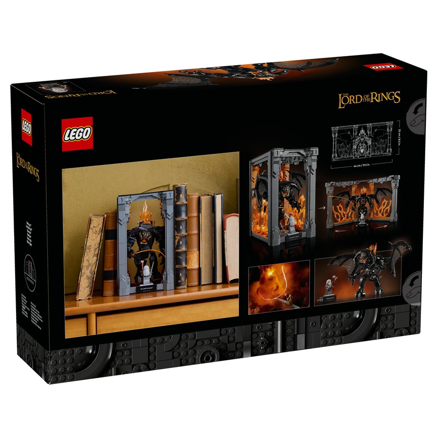LEGO Icons The Lord of the Rings: Balrog Book Nook 10367