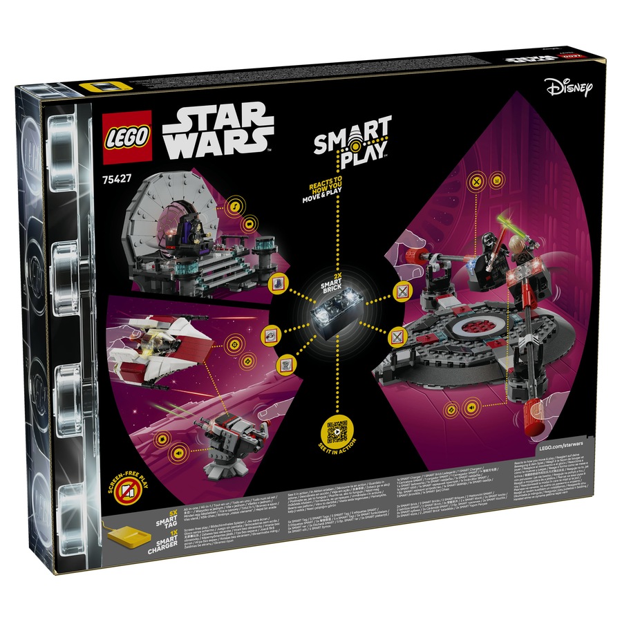 LEGO Star Wars SMART Play™ - Throne Room Duel and A-Wing™ 75427