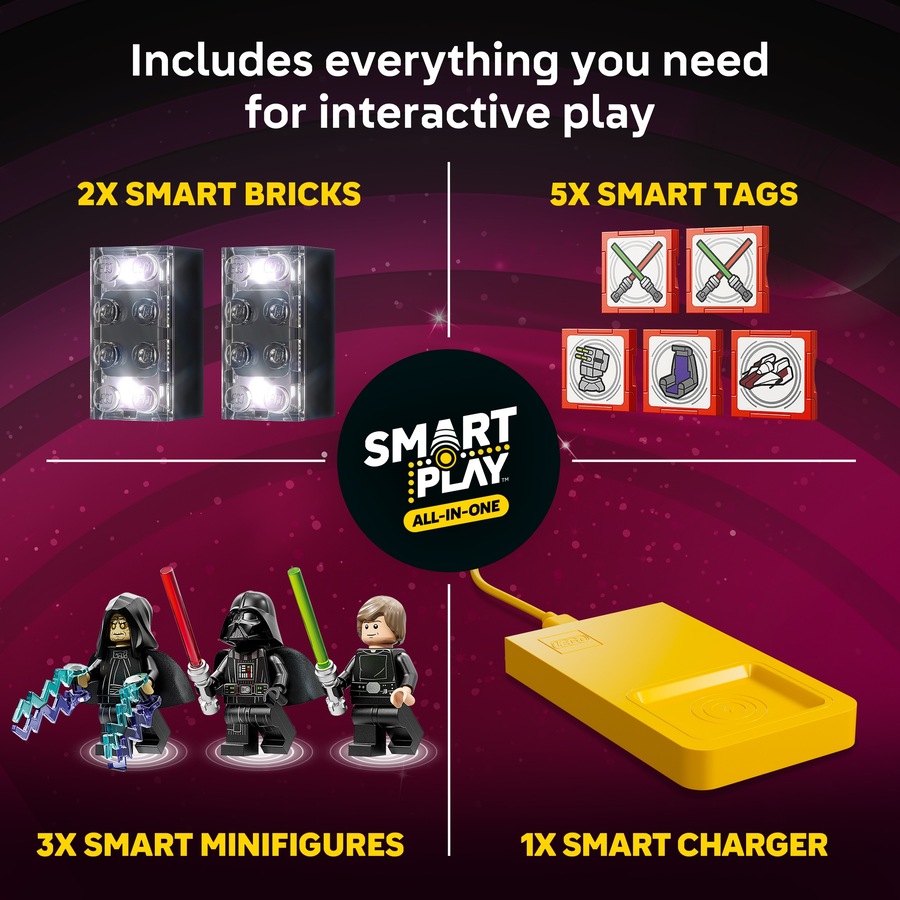 LEGO Star Wars SMART Play™ - Throne Room Duel and A-Wing™ 75427