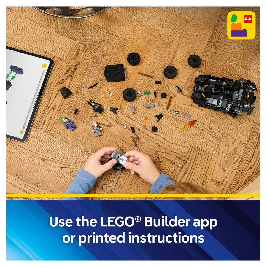 LEGO DC Batman™: Batman Tumbler vs. Two-Face™ & The Joker™ Toy Car 76303