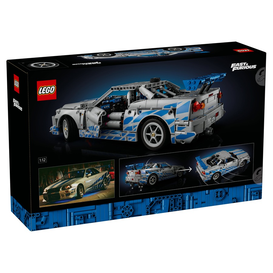LEGO Technic 2 Fast 2 Furious Nissan Skyline GT-R (R34) Car 42210