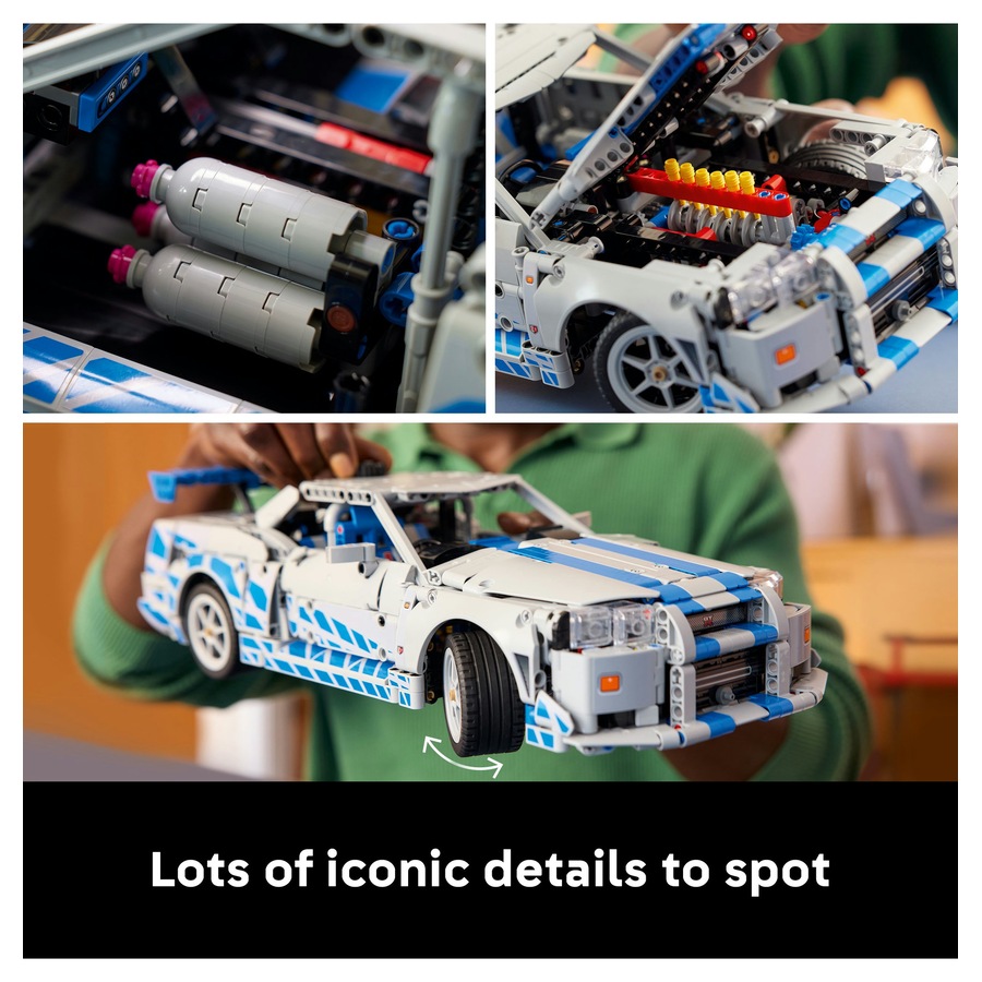 LEGO Technic 2 Fast 2 Furious Nissan Skyline GT-R (R34) Car 42210