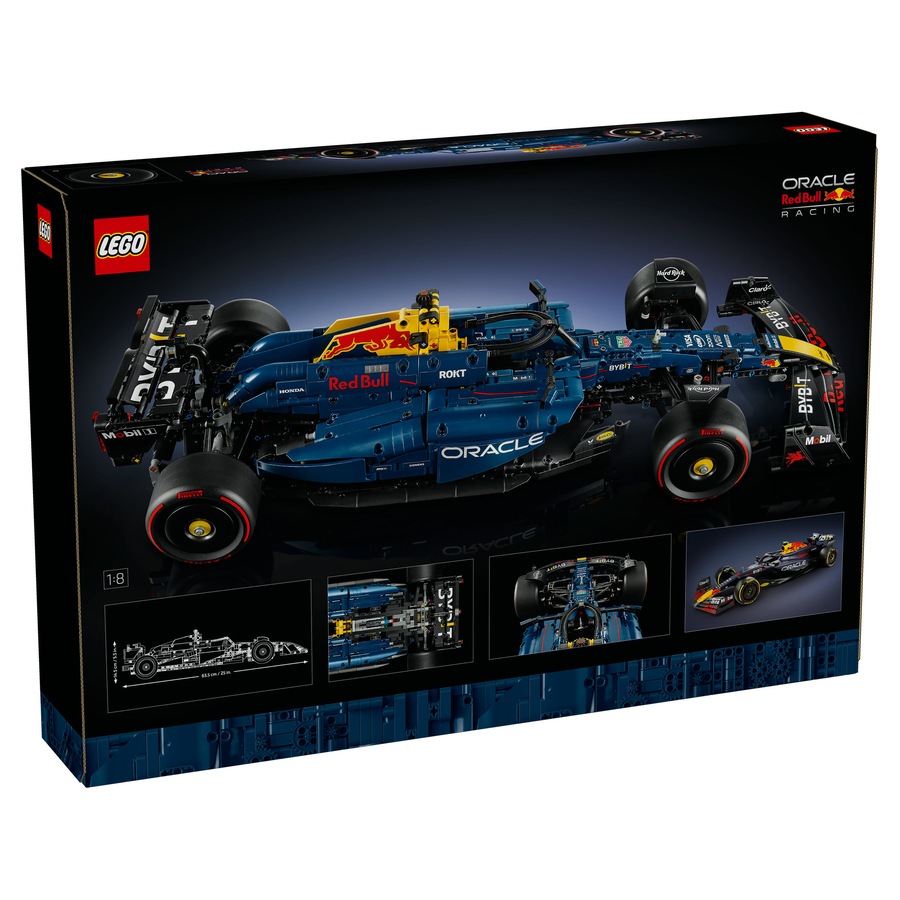 LEGO Technic Oracle Red Bull Racing RB20 F1 Car Model Kit for Adults 42206