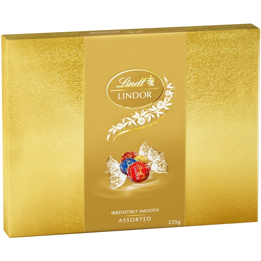 Lindt Lindor Assorted Chocolates Box 235g