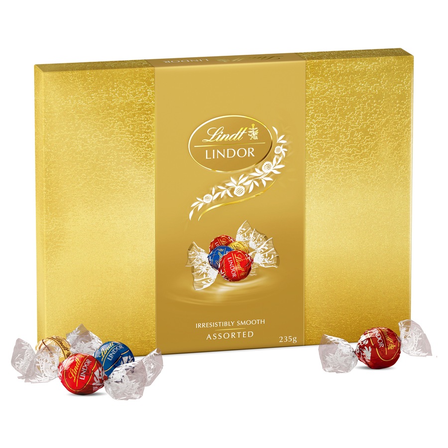 Lindt Lindor Assorted Chocolates Box 235g