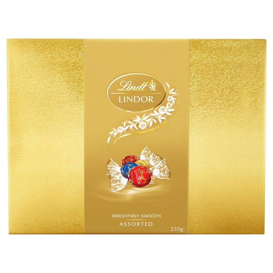 Lindt Lindor Assorted Chocolates Box 235g