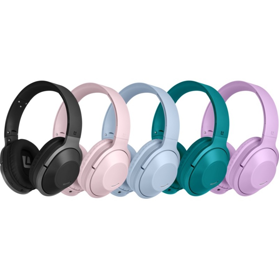 Liquid Ears Wirefree Over-Ear Headphones - Black