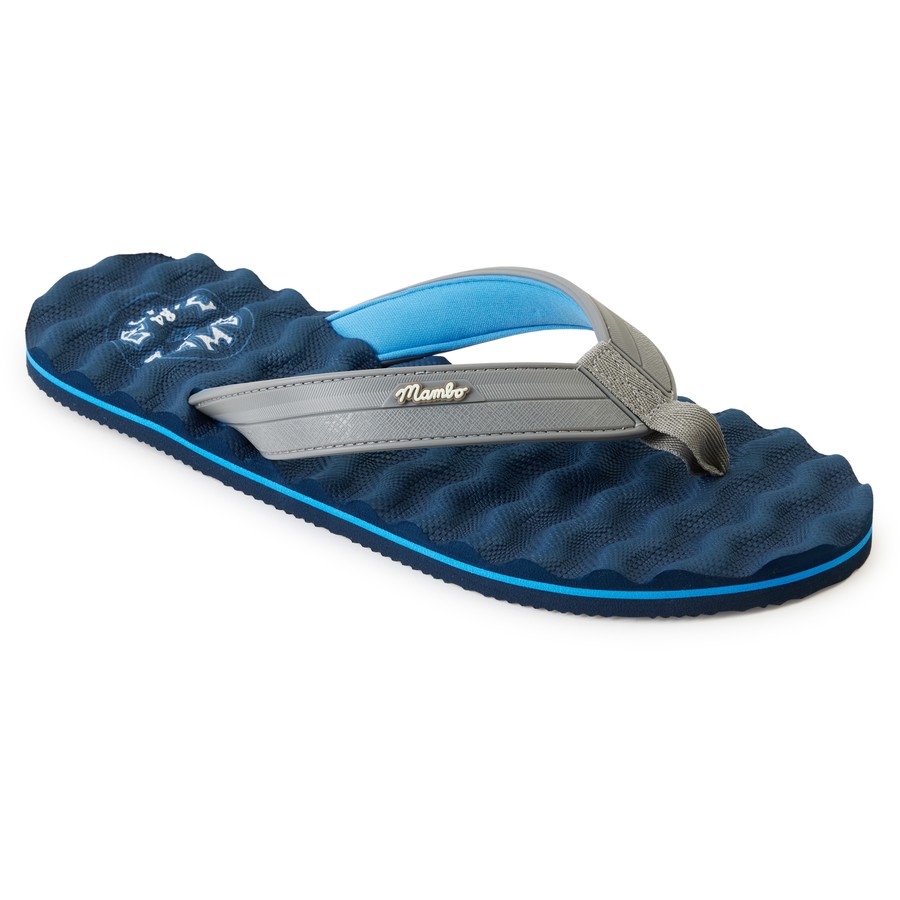 Buy Mambo Men s Thongs Blue MyDeal