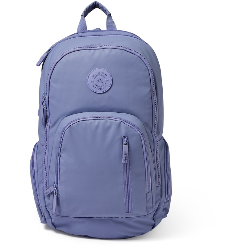 Buy Mambo Waxed Backpack - Purple - MyDeal