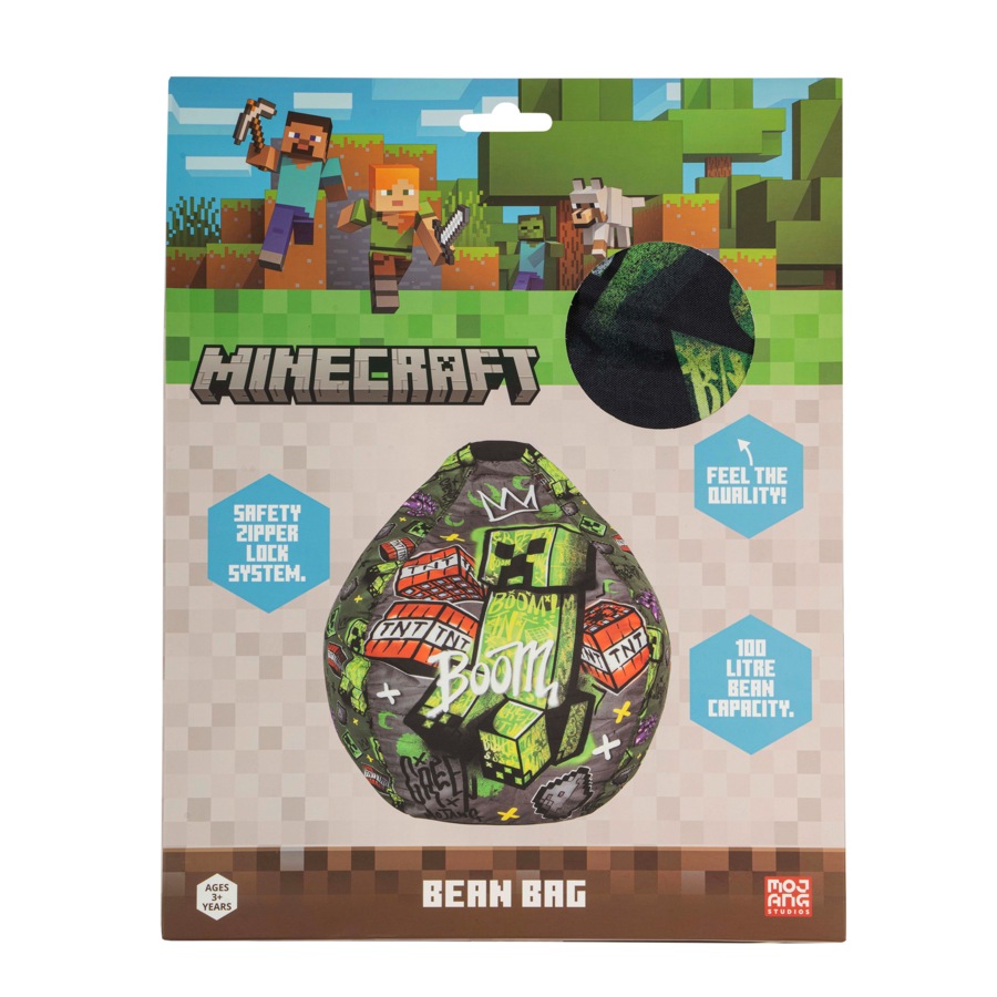 Minecraft Bean Bag Cover