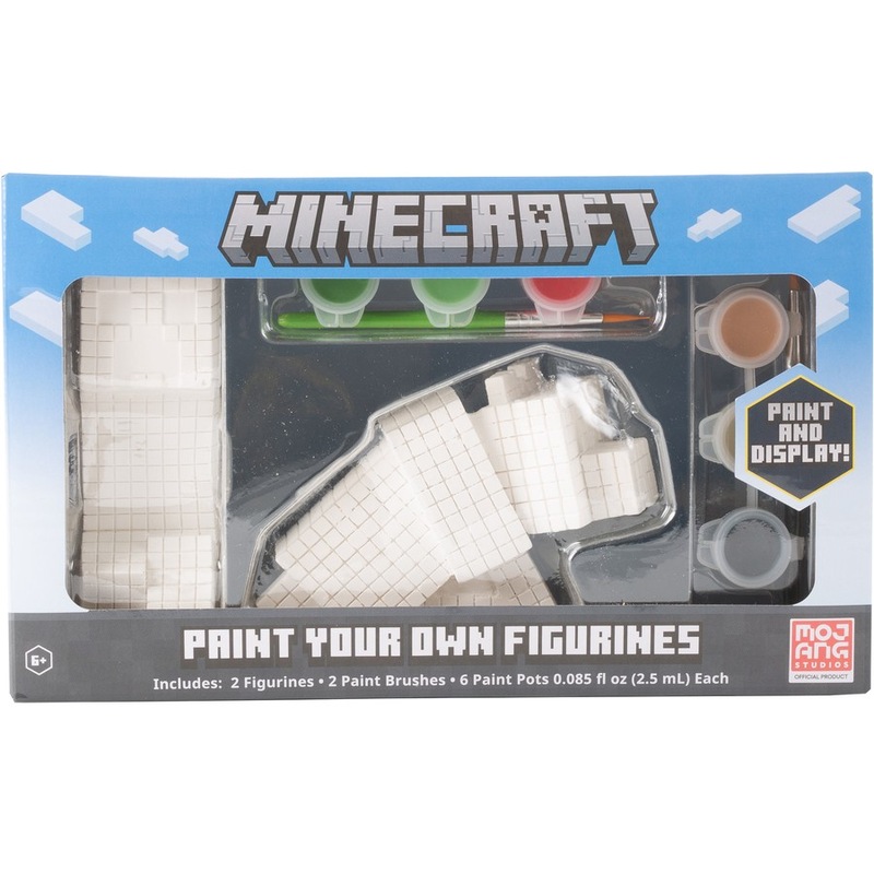 Buy Minecraft Print Your Own Figurines V2 2 Pack - MyDeal