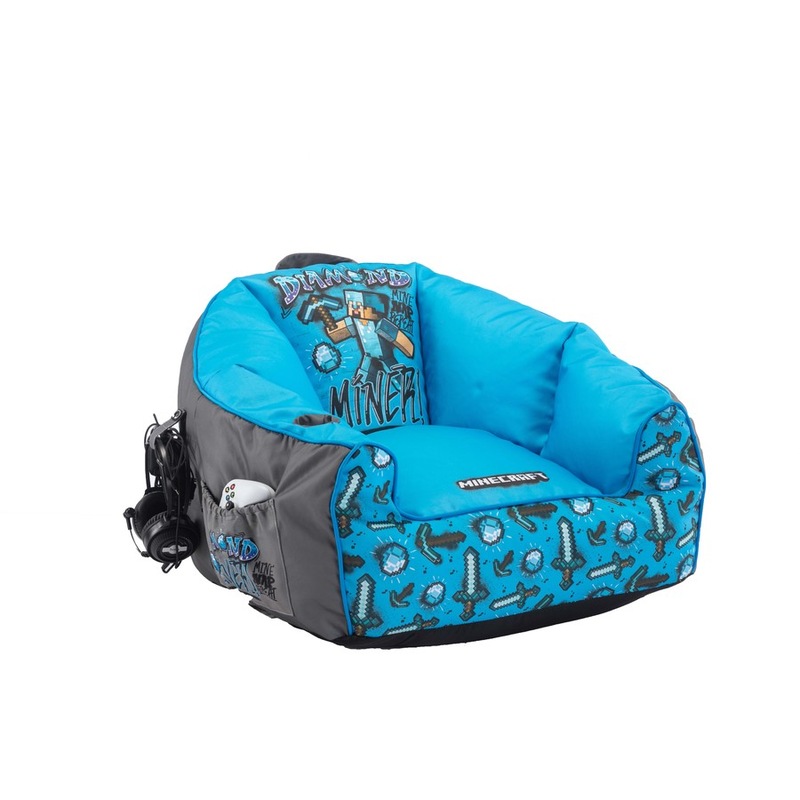 Buy Minecraft Puff Gamer Bean Bag MyDeal
