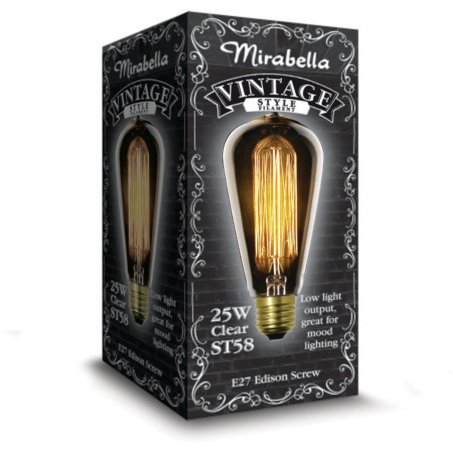 Mirabella Classic Vintage Decorative Globe ST58 25W