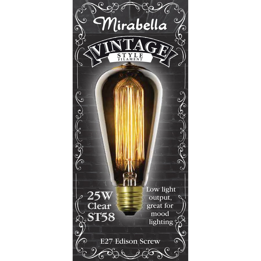 Mirabella Classic Vintage Decorative Globe ST58 25W