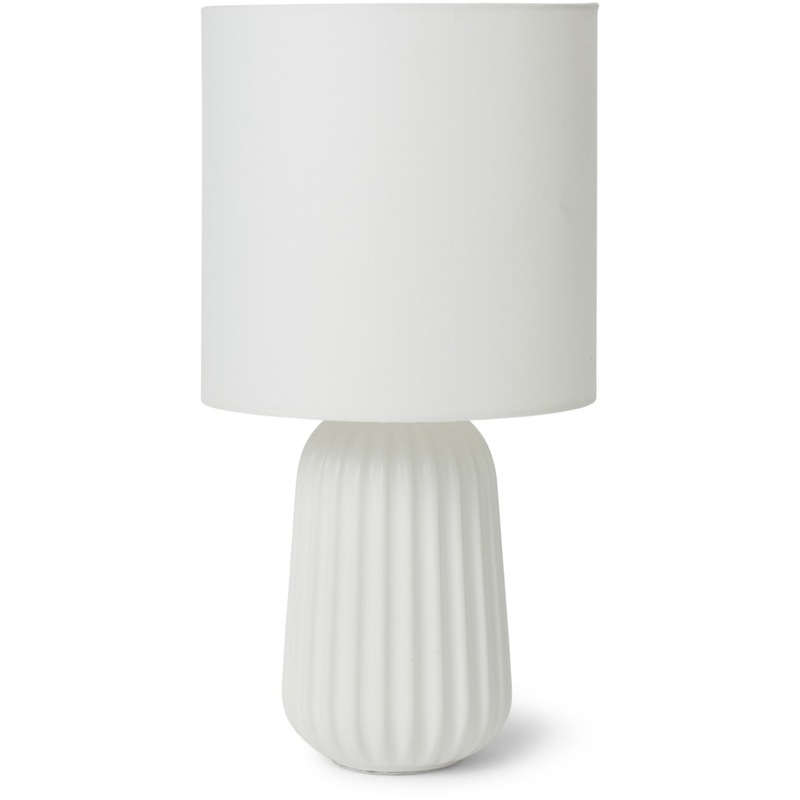 Buy Mirabella Maia White Ceramic Table Lamp MyDeal