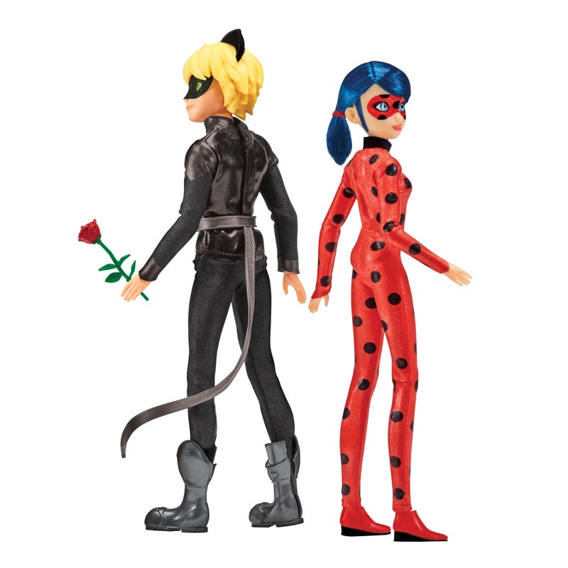 Miraculous Fashion Doll 2 Pack - Ladybug & Cat Noir