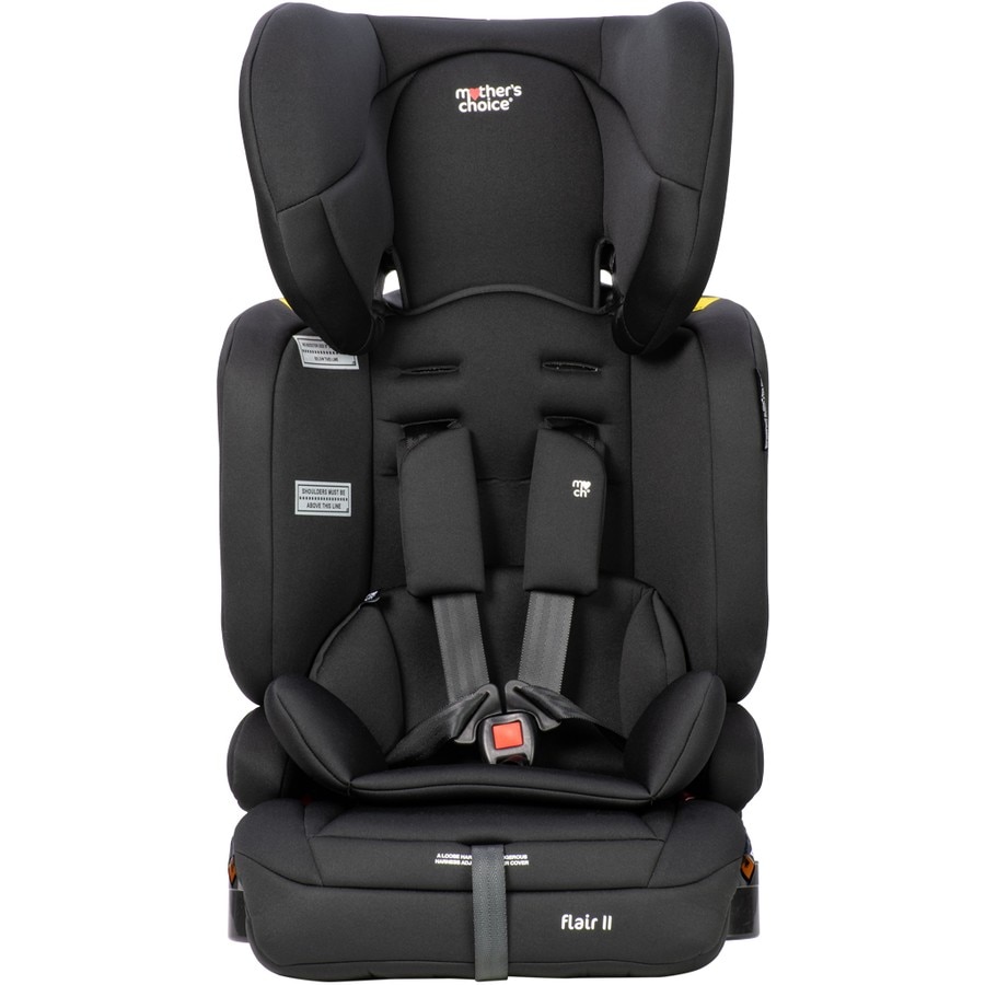Mother's Choice Flair II Convertible Booster Seat - Black - 6 Months to 8 Years
