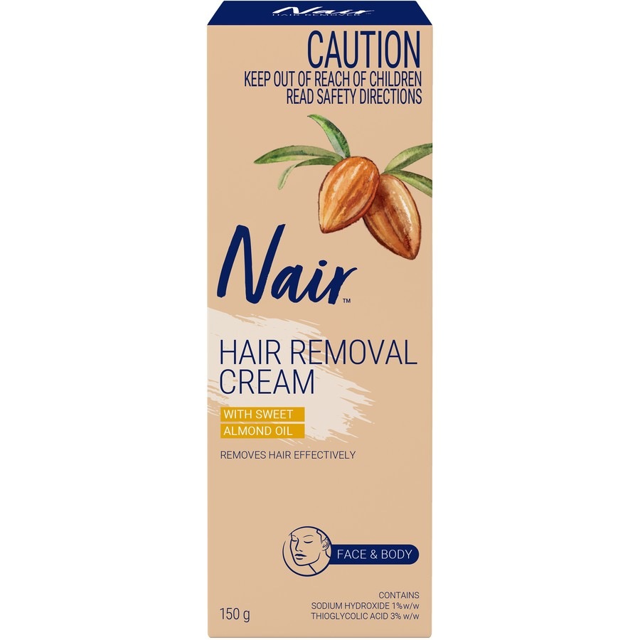 Nair Sensitive Face & Body Hair Removal Cream 150g