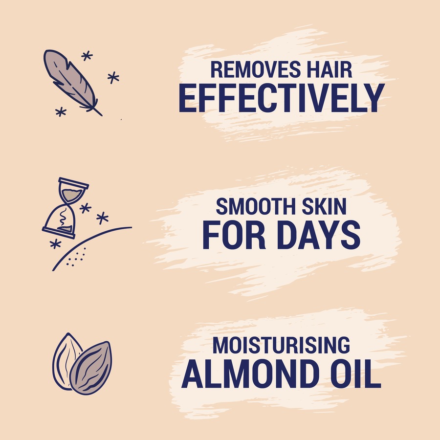 Nair Sensitive Face & Body Hair Removal Cream 150g