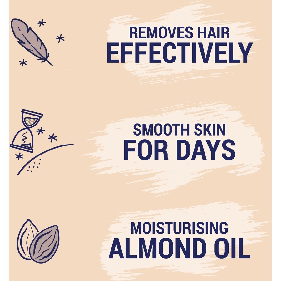 Nair Sensitive Face & Body Hair Removal Cream 150g