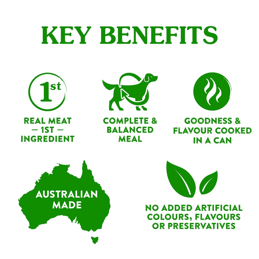 Nature's Gift Adult Wet Dog Food Loaf with Kangaroo, Vegetables & Rice 12 x 700g