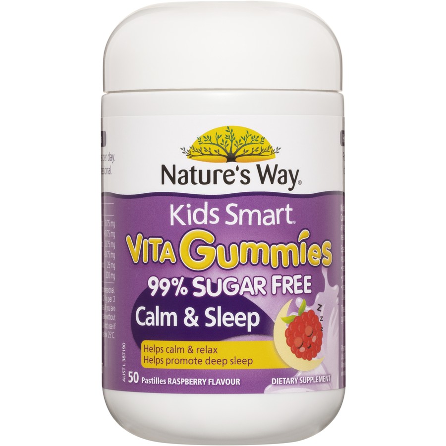 Nature's Way Kids Smart Vita Gummies 99% Sugar Free Calm & Sleep 50