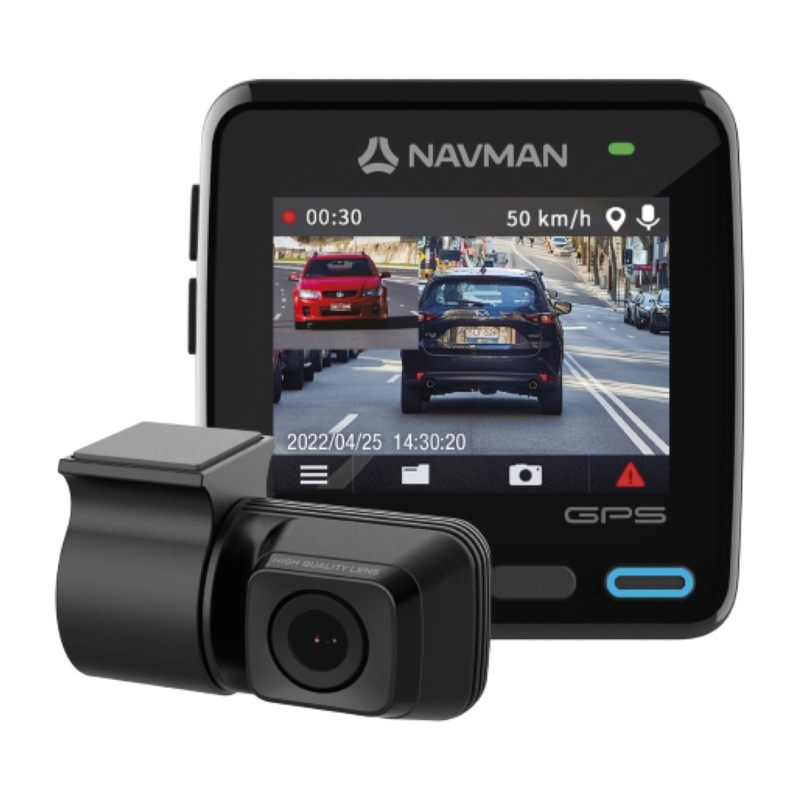 Buy Navman Mivue 590DC Front & Rear Recording Dash Cam MyDeal