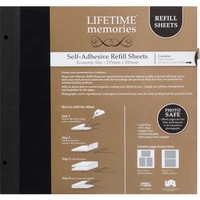 NCL Self-Adhesive Economy Refill Sheets 11" x 12" - 5 Sheets