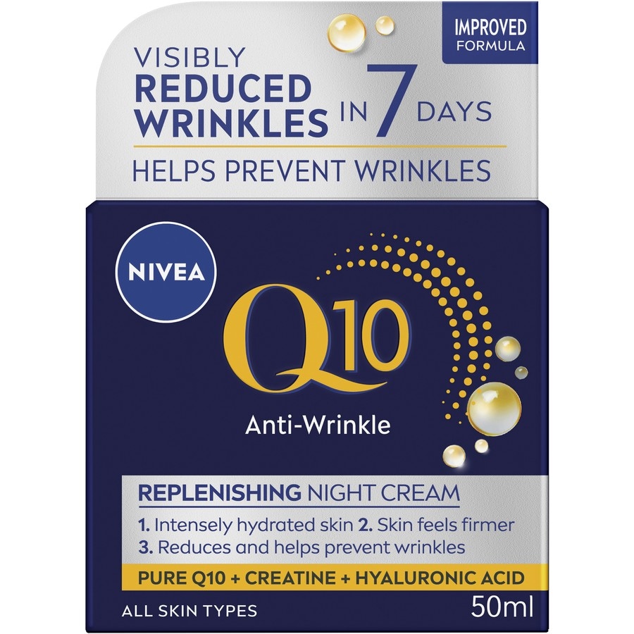 NIVEA Q10 Anti-Wrinkle Replenishing Night Cream