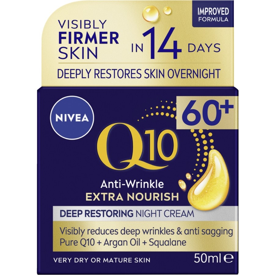 NIVEA Q10 Anti-Wrinkle + Replenishing Mature Night Cream