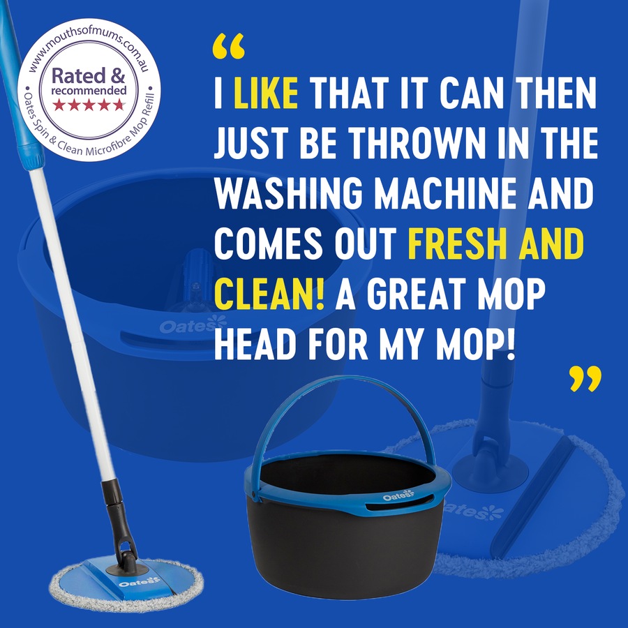 Oates Spin and CleanCompact MopRefill**