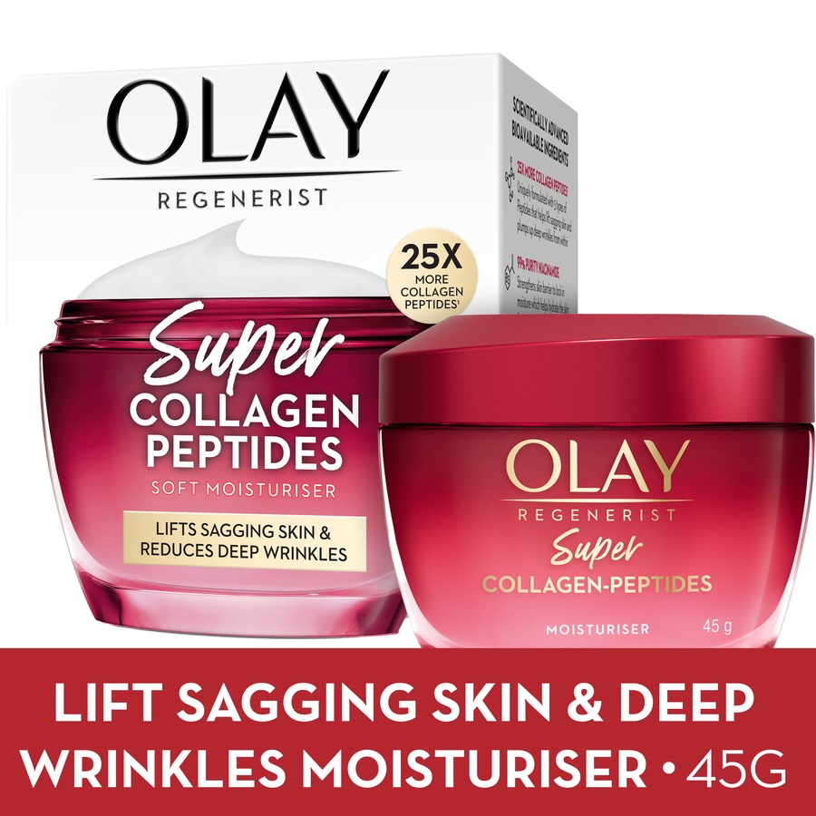 Olay Regenerist Super Collagen Peptides Moisturiser 45g