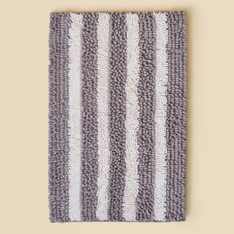 Buy Openook Chunky Toggle Bath Mat Flint Grey MyDeal