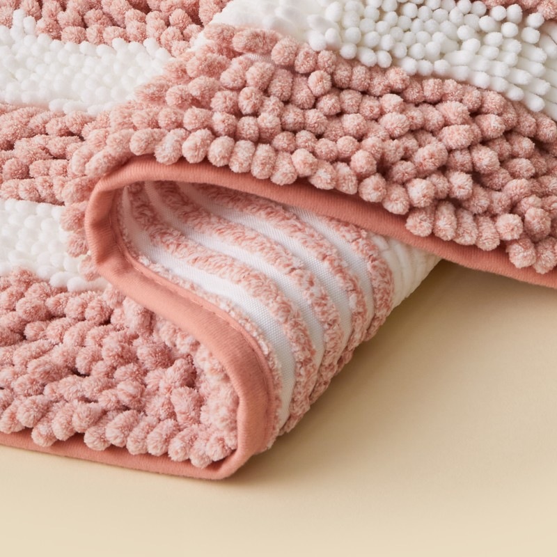 Buy Openook Chunky Toggle Bath Mat Rose MyDeal