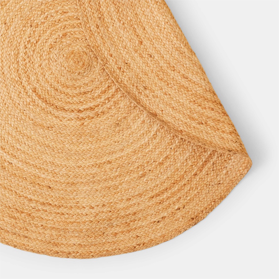 Buy Openook Jute Braided Round Indoor Rug 120cm - Everyday Rewards Shop