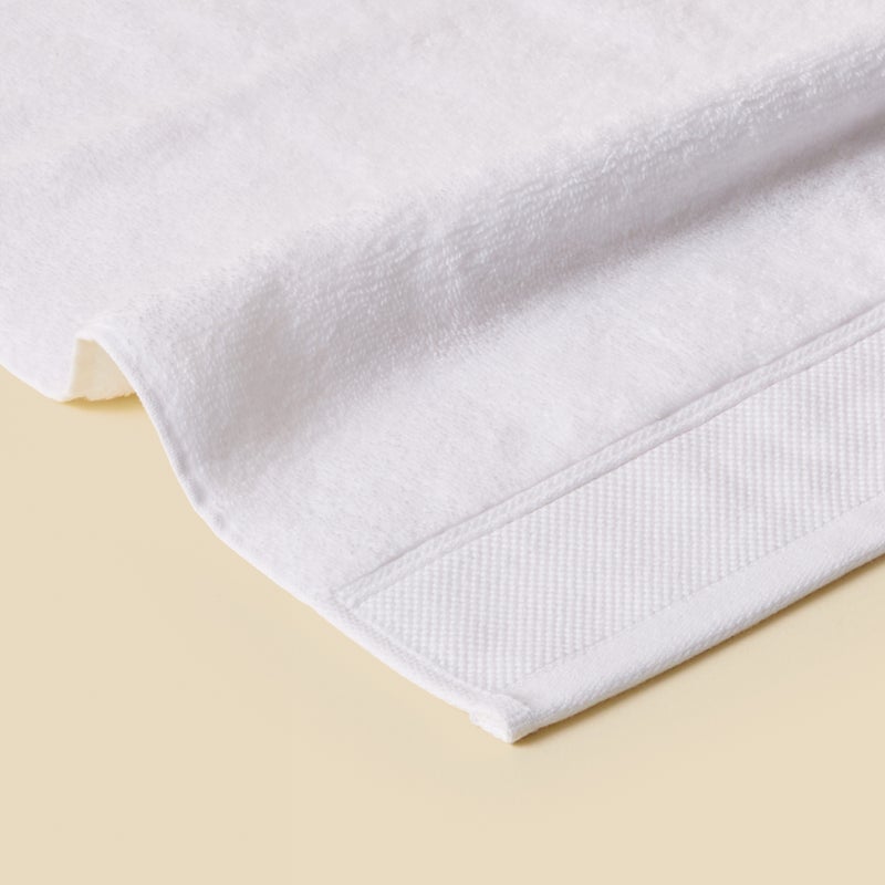 Openook Supima Cotton Bath Towel - White