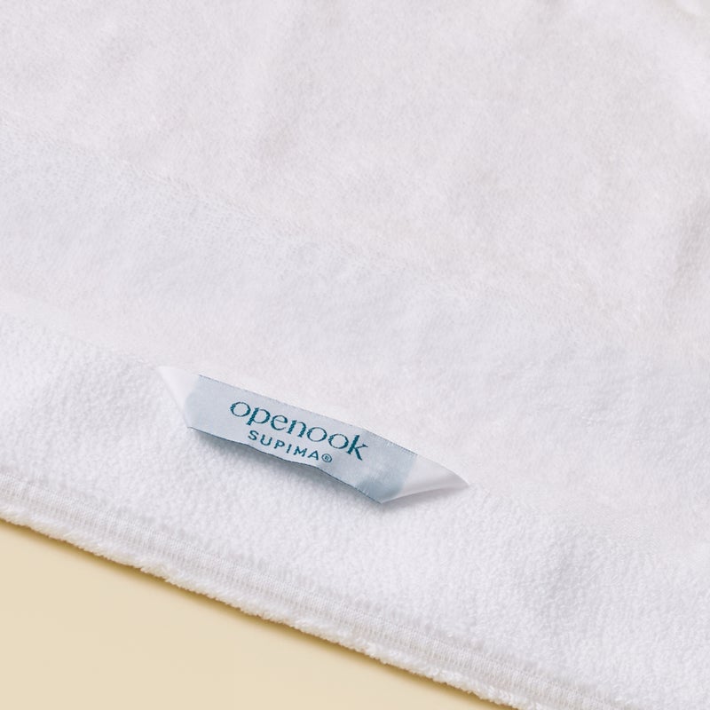 Openook Supima Cotton Bath Towel - White