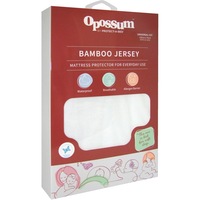 Opossum Bamboo Jersey Waterproof Mattress Protector - Universal Cot
