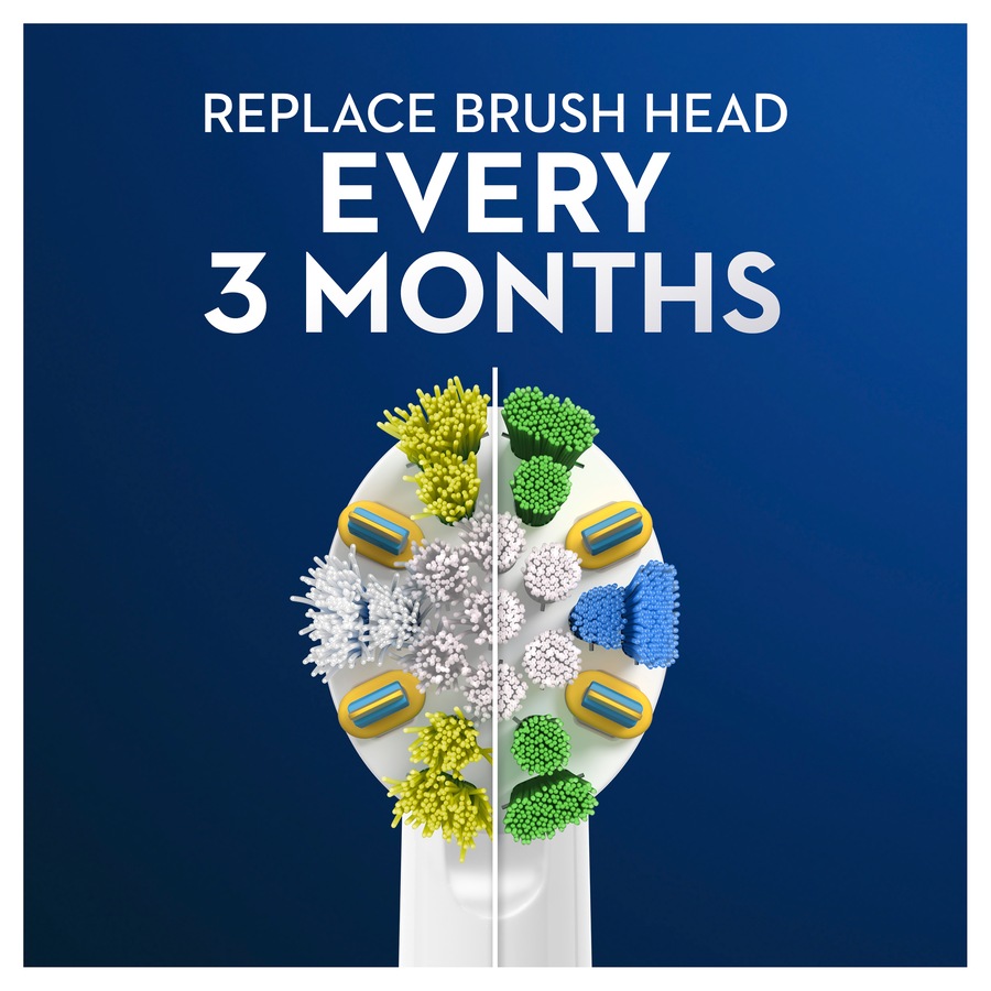 Oral-B Floss Action Replacement Brush Heads 3 Count