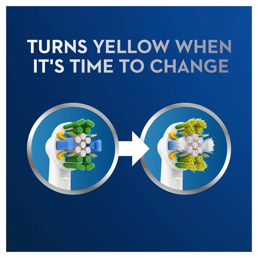 Oral-B Floss Action Replacement Brush Heads 3 Count