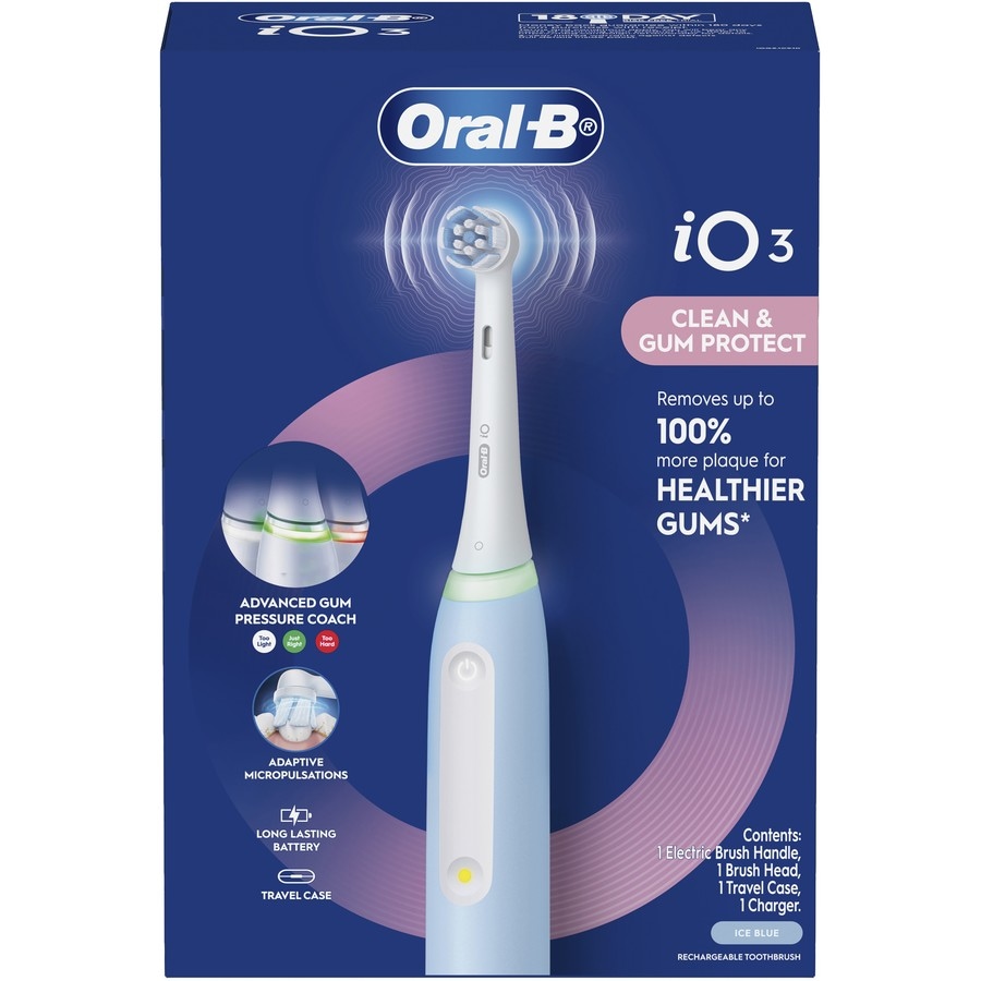 Oral-B iO Series 3 Electric Toothbrush Ice Blue