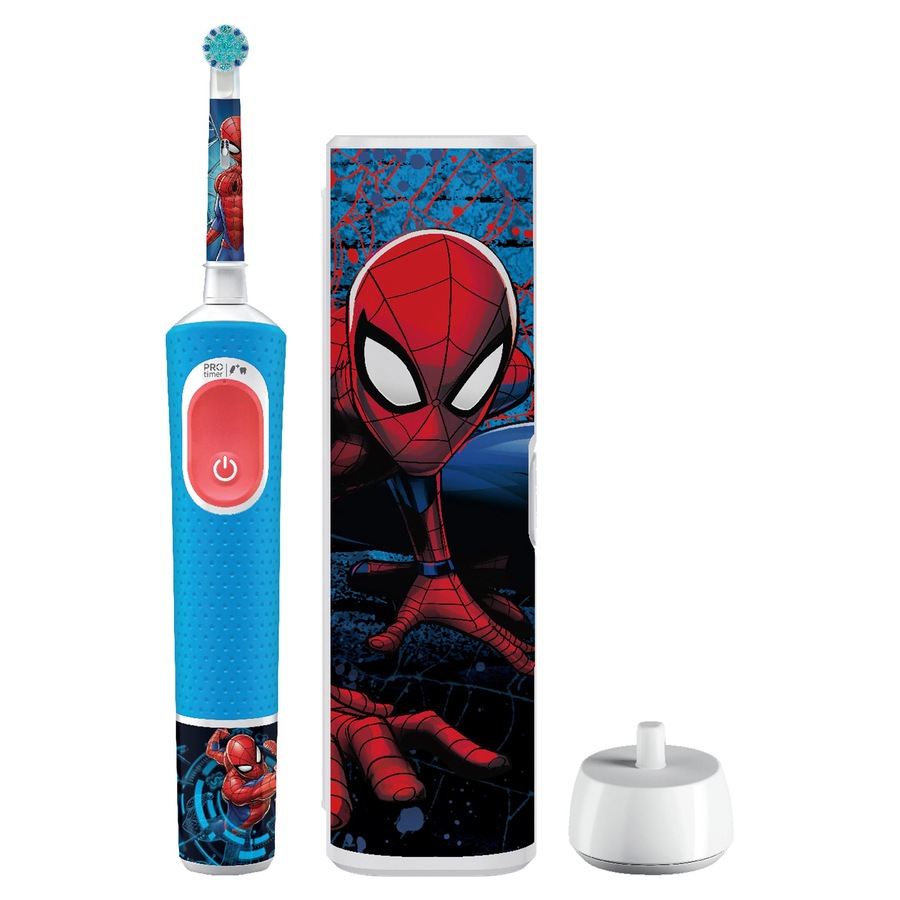 Oral-B PRO 300 KIDS Electric Toothbrush Frozen/Spiderman 3+ Years with Travel Case and Charger - Assorted*