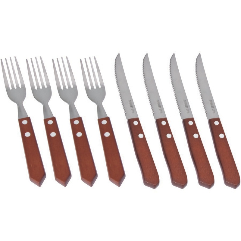 Buy OZtrail Campfire Cutlery Set 8 Piece MyDeal